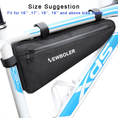 Sacoche de Cadre Vélo Tube Horizontal Zéfal Z Adventure T1 Noir 1L Etanche