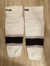 Los Angeles Kings Game Pro Stock Reebok White Socks NHL XL