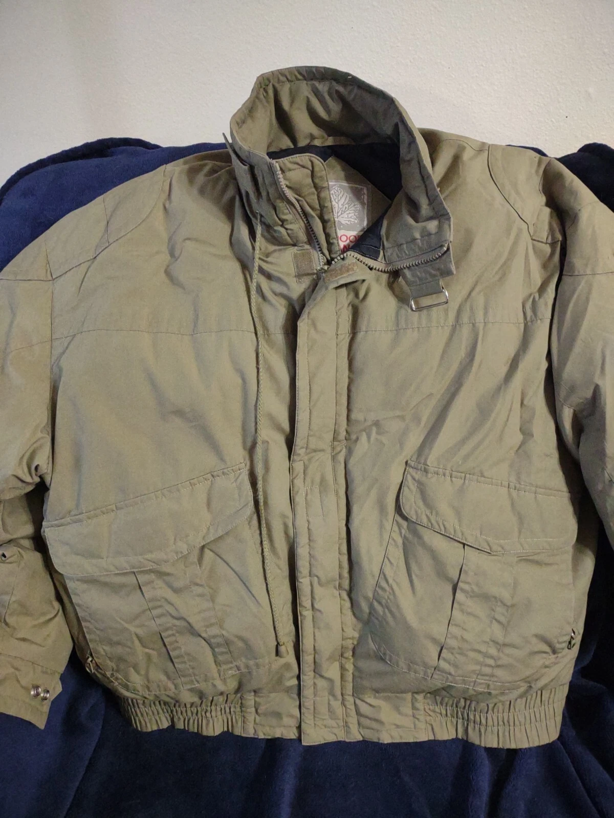 OUTDOOR EXCHANGE DOWN ￼FILLED COAT size L winter jacket Mens Womens POCKETS