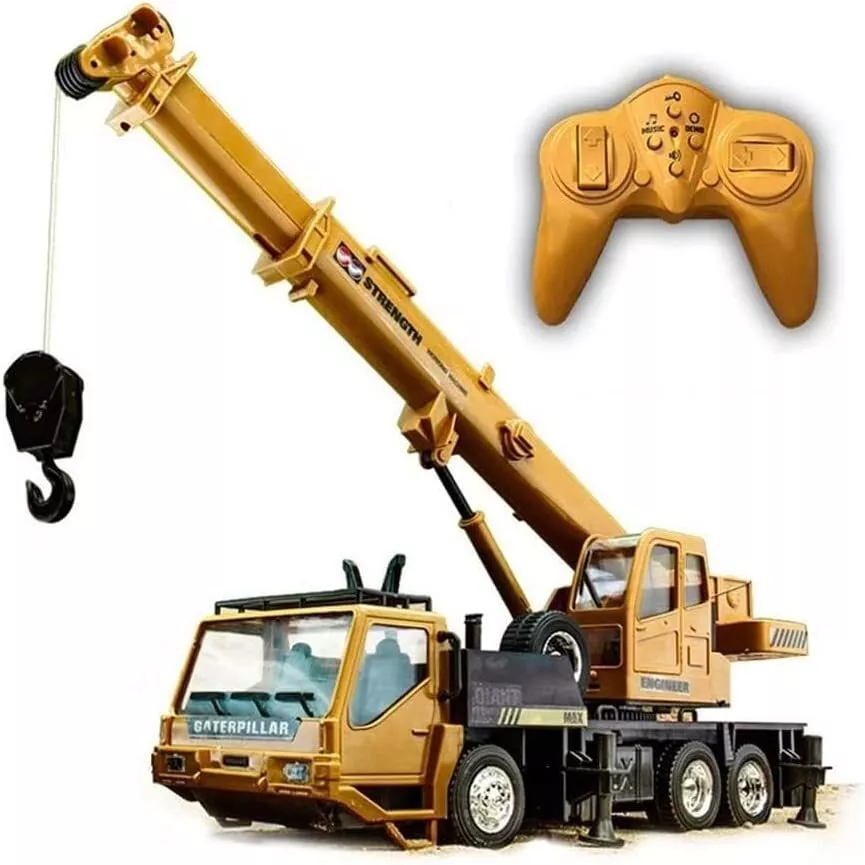 RC Crane Truck Digger Boys RC Crane Engineering Toy Remote Control