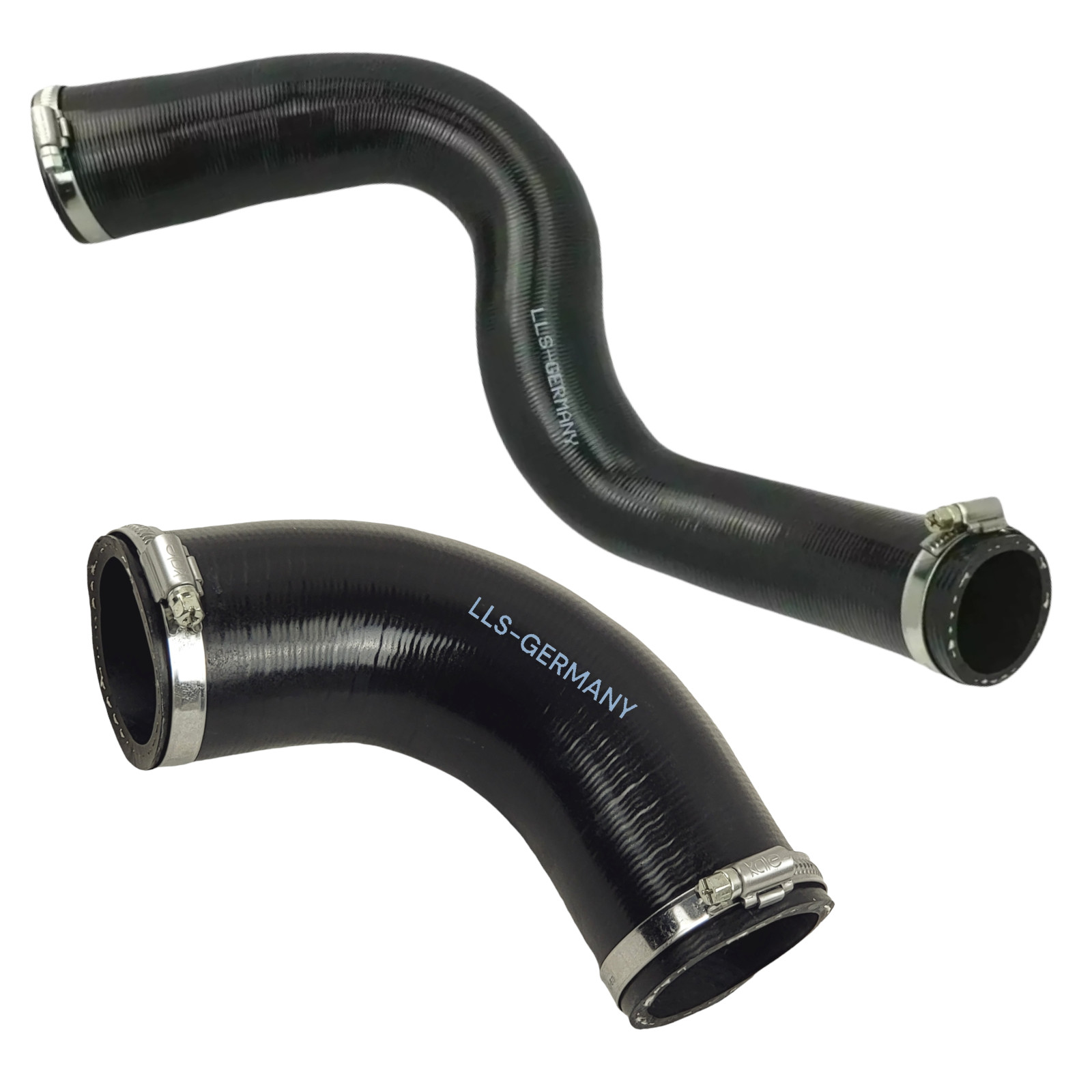 2x Turbo Charge Air Hose for VW TRANSPORTER T4 2.5 TDI 151 PS 7D0145828A