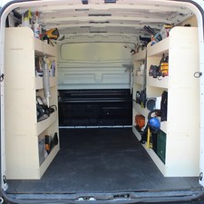 Renault Trafic Traffic LWB 2015+ COMPLETE XXL Triple Van Racking Shelving System