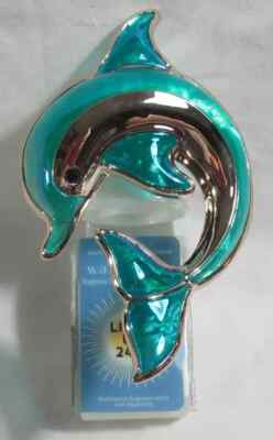 Bath & Body Works Wallflower Fragrance Plug DOLPHIN - Opal Teals NIGHTLIGHT
