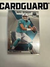 Tua Tagovailoa 2020 Panini Mosaic NFL Debut Rookie Card RC #262 Miami Dolphins. rookie card picture