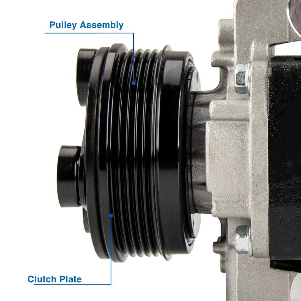 Compresor aire acondicionado aire acondicionado para Mazda 3 Mazda 5 3 Sport 2.0 2.3L 2004-2010 Foto 2 de 4