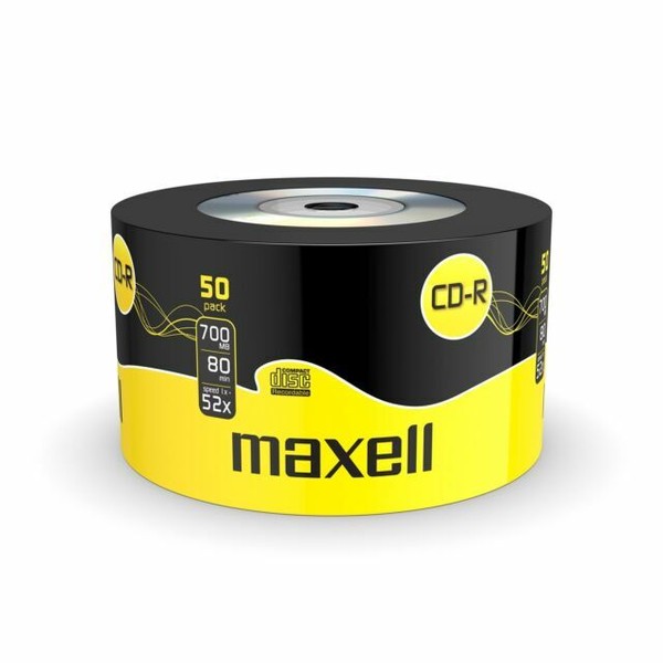Maxell CDR Cased Recordable Blank CDs 50 Pack for sale online eBay