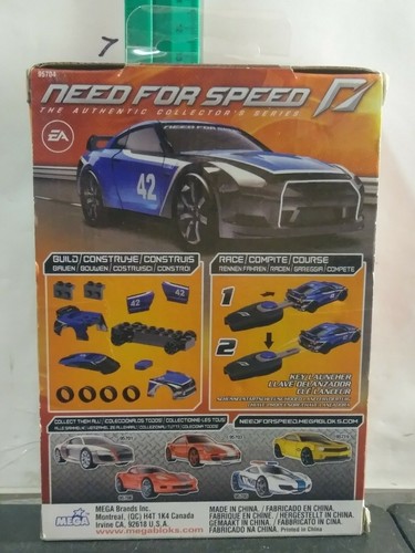 Mega Bloks Need For Speed Nissan Gtr - Picture 2 of 2