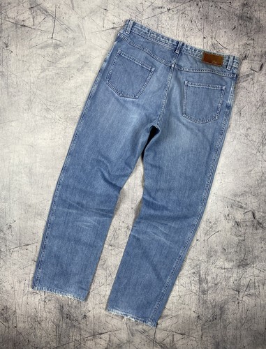 Brioni Stelvio Jeans Men Size 36 Blue Lightwash Slim Straight Designer Denim