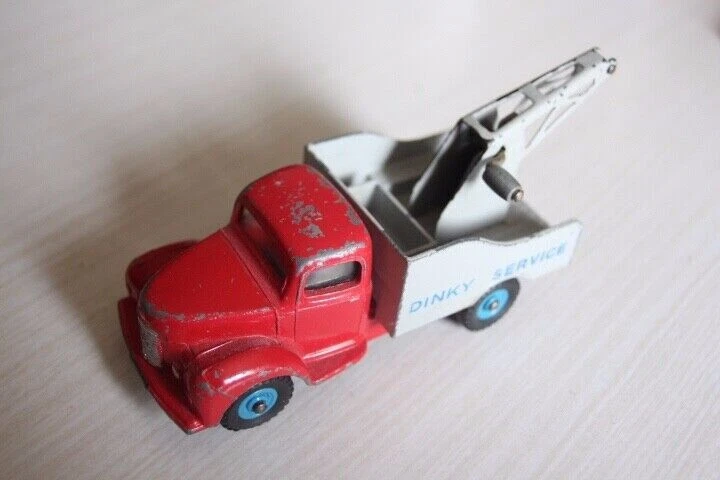 Dinky Toys Méccano N°23 - Voiture De Dépannage Rouge - Miniature Ancienne