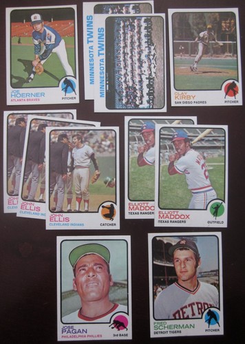 Topps Baseball 1973 - Elige terminar tu conjunto (500-660) casi nuevo, casi nuevo/como nuevo - Imagen 121 de 126