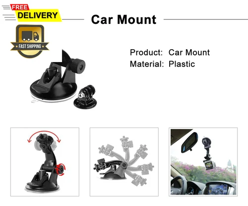 Kit de accesorios de montaje para GoPro Hero 11 10 9 8 7 6 sesión SJCAM/Xiaomi yi EKEN - Imagen 7 de 15