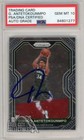 Giannis Antetokounmpo 2020-21 Panini Prizm Autograph Card #111 PSA/DNA 10