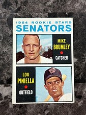 1964 Topps - 1964 Rookie Stars Lou Piniella, Mike Brumley #167 (RC) VG-EX @QZ06