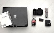 Canon EOS R Mirrorless Camera Body 30.3MP Black USB w/ Battery Charger Strap