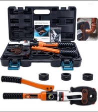 ASDFGHT Crimpatrice per Tubi in Rame, Pressa per Rame con Ganasce da 1/2', 3/4', 1',