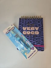 'My Very Good Notes' Ruled Notepad - Tabitha Brown for Target + Rainbow Pen