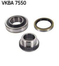 Image of Wheel Bearing Kit Rear Suspension Replacement Fits Suzuki Jimny SKF VKBA7550