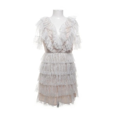 By Malina, Kleid, Größe: S, Weiß/Beige, Elasthan/Polyester, Spitze, Damen #Yuf