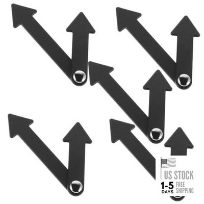 5Pcs Plastic Clock Hands for DIY Classroom Projects Teaching Clock Hand Props 