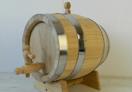 Wooden oak barrel 5l Ukraine💛💙