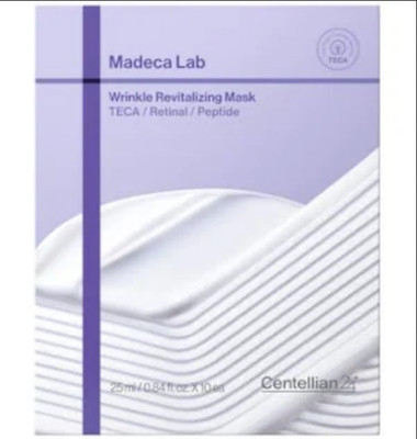 1 box with 10 pcs mask CENTELLIAN24 Madeca Lab Mask Wrinkle Revitalizing