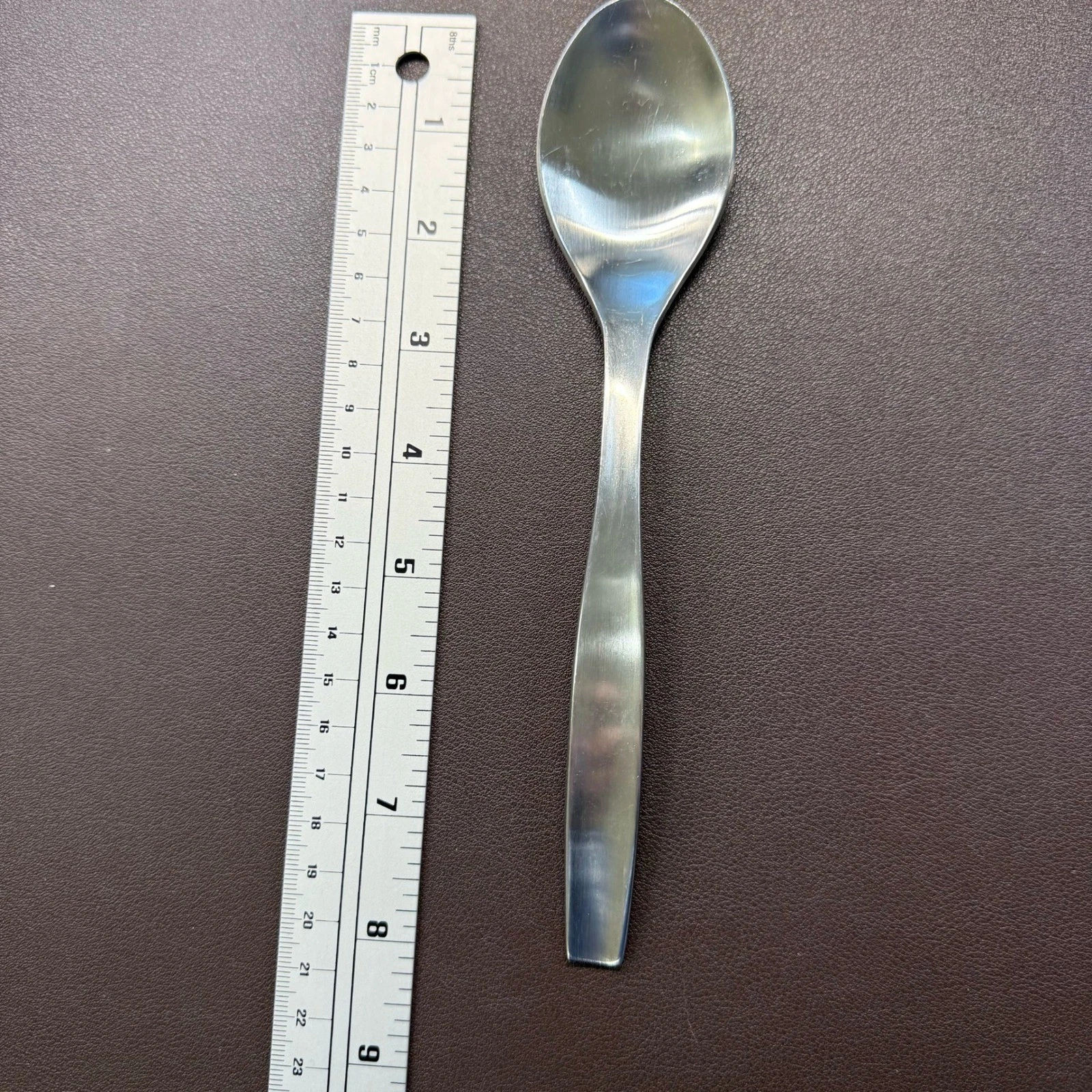 Gourmet Settings LOFT Soup Spoons 8Pc 18/10 and 18/8 Stainless Steel