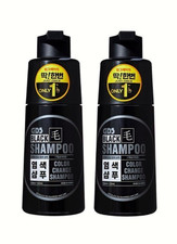[GDS] Dark Brown Black Shampoo 300ml x 2 Gray Hair Coverage