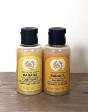 The Body Shop Banana Mini Shampoo And Conditioner Travel Size - 60ml