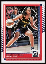 2025 Donruss WNBA Kelsey Mitchell #19 BASKETBALL CARD Indiana Fever