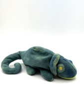 Rainbow The Chameleon 1993-TY Beanie Baby Retired Plush Toy Animal 6"