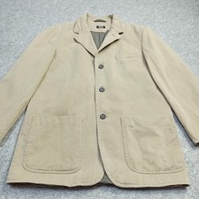 Camel Active Mens Blazer Jacket EUR-48 UK-38R Beige Stretch Cotton Sport Coat