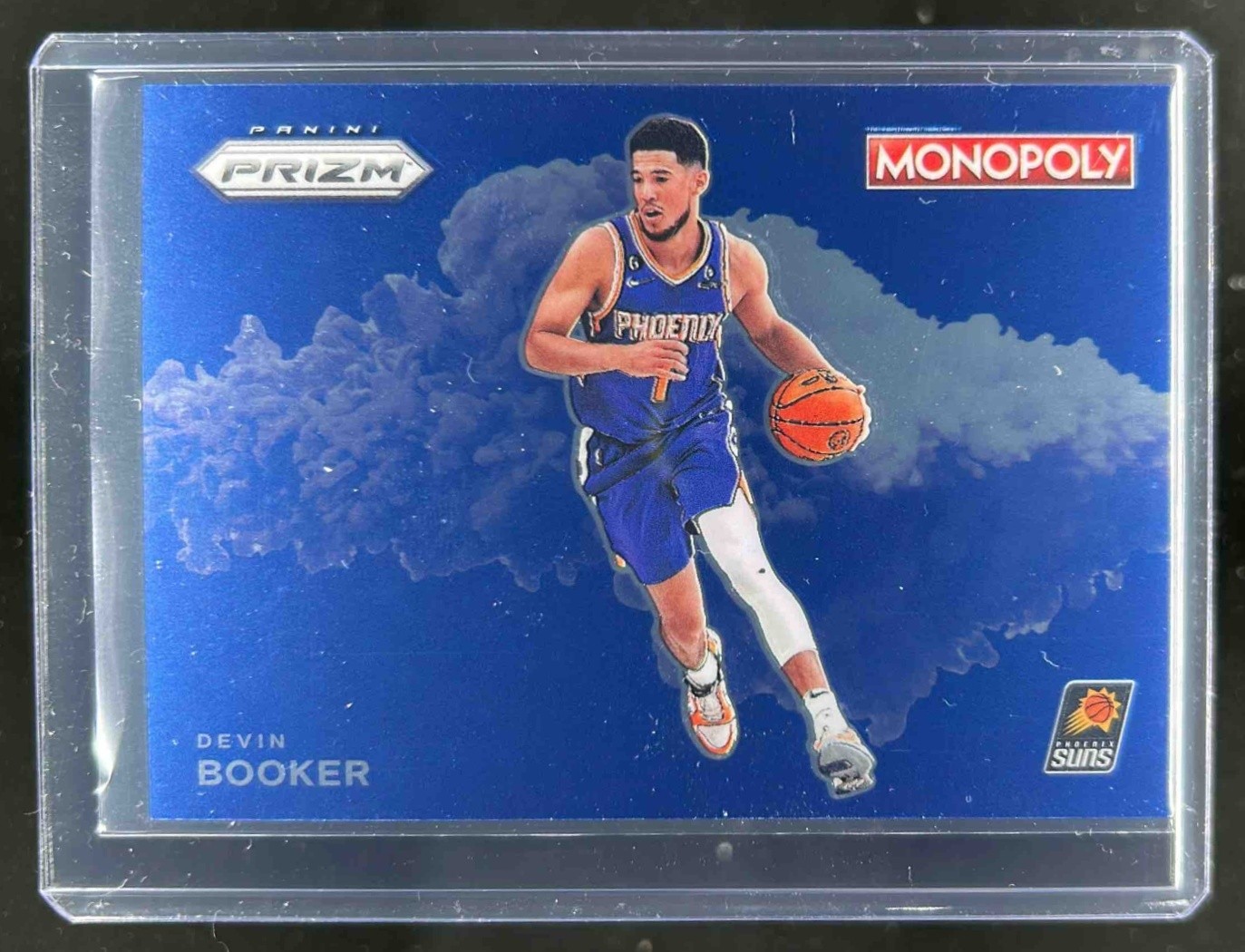 2022-23 Prizm Monopoly Devin Booker Color Blast SSP #CB-17 Suns