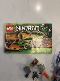 LEGO NINJAGO: Lasha's Bite Cycle (9447)  With Minifigs & Instructions