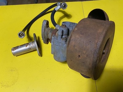 1966-69 Sears Gilera 106SS OEM Complete Carburetor Throttle Air