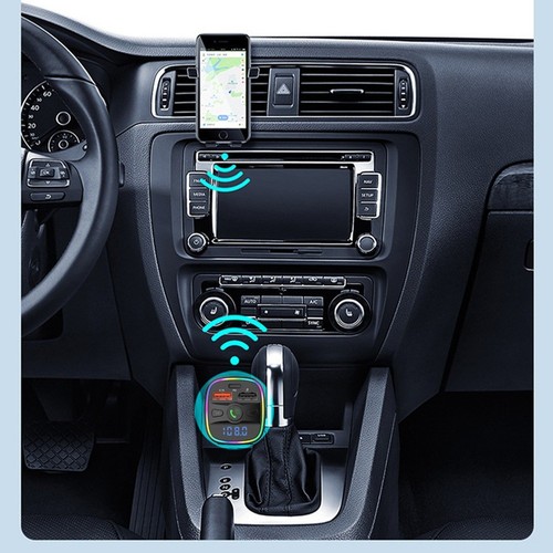 Wireless Car MP3 Player with FM Transmitter and Support for USB TF Cards - Zdjęcie 12 z 14