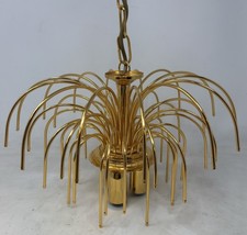 Gold Tone Art Deco Chandler By Fantastic Lights - Model 800/36