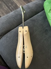 Vintage Yugoslavia adjustable Wooden Shoe Stretcher Size 2