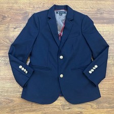 J.Crew Crewcuts wool blend two button navy blazer 6-7