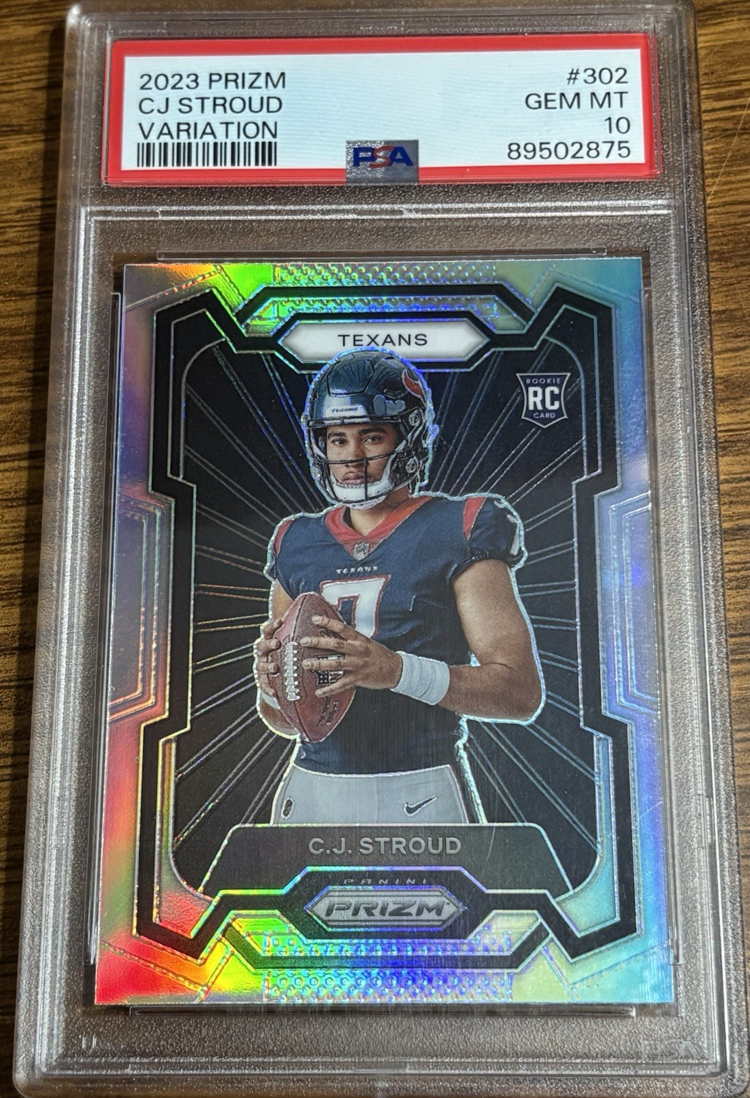 CJ Stroud Panini Prizm #302 Variation