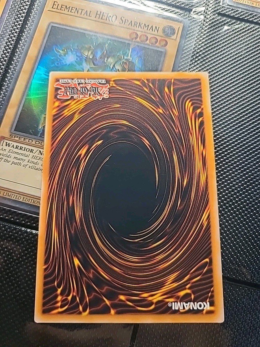 YuGiOh! Elemental HERO Sparkman OPTP-EN004 Super Rare Speed Duel