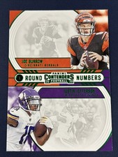 Justin Jefferson/Joe Burrow 2020 Panini Contenders Football Rookie Card #RN-BJ. rookie card picture