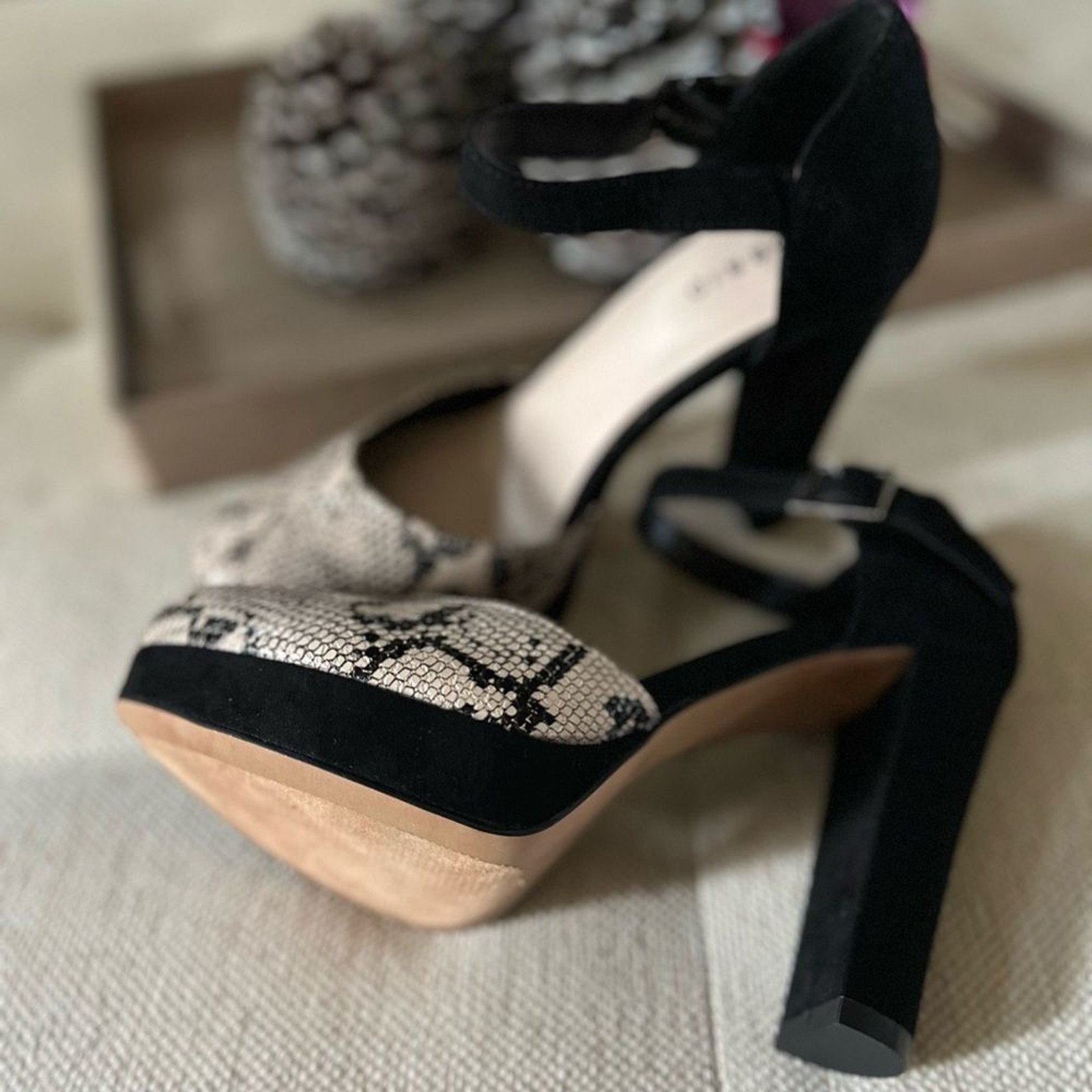 Torrid- Python Print Platform Heels 9W - image 4