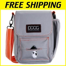 Dog Treat Pouch Shoulder Bag with Poop Bag Dispenser