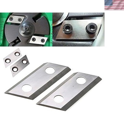 Durable 2-Hole Metal Chipper Blades Set for Eco Machines - Sharp & Efficient