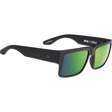 SPY Optic CYRUS Sunglasses Polarized Matte Black Happy Bronze Green 3DAY SHIP