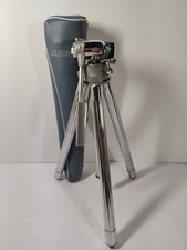 Goldcrest Travel Tripod 11 -38" Extended with Case Vintage