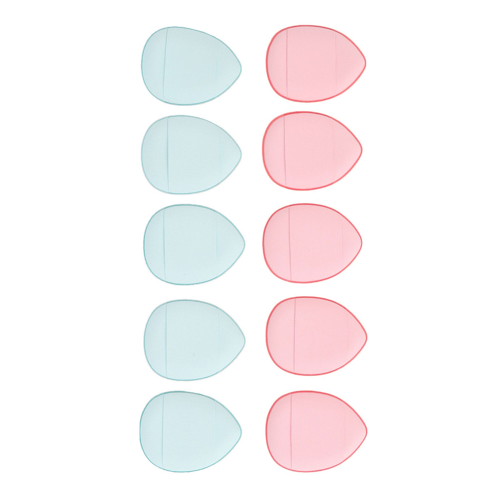 10pcs Finger Makeup Sponge Soft Elastic Cosmetic Finger Powder Puff For Foun BLW