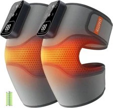 Cordless Knee Massager with Heat Vibration for Pain Relief, MAXwarm 4.0[2025 ...