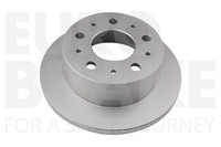 2X Bremsscheibe Hinterachse Voll Ø280Mm FüR Fiat Ducato Pritsche/Fahrgestell