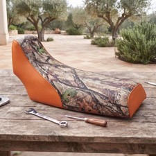 Yamaha Yfz 350 Banshee Seat Cover All Models Orange Camo Vinyl Seat Cover